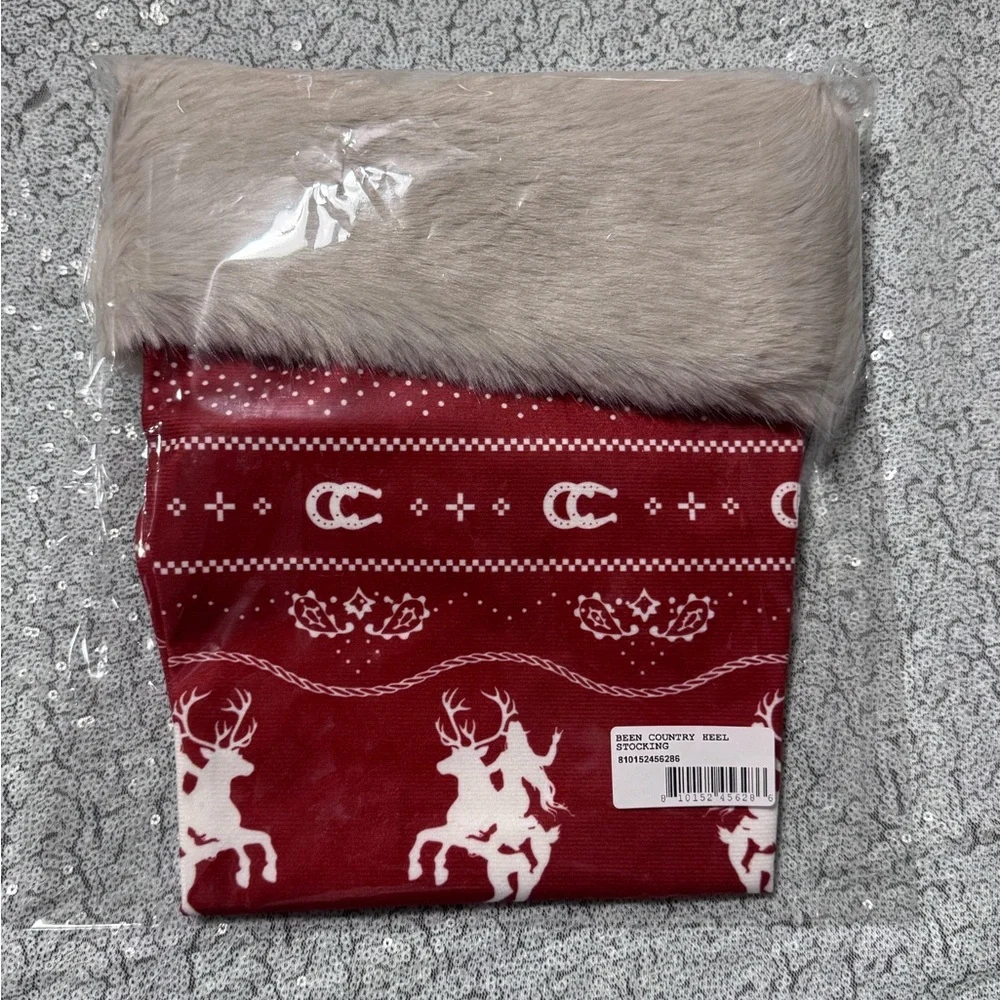 Beyonce Cowboy Carter Sleighyonce Been Country High Heel Christmas Stocking - Picture 2 of 6